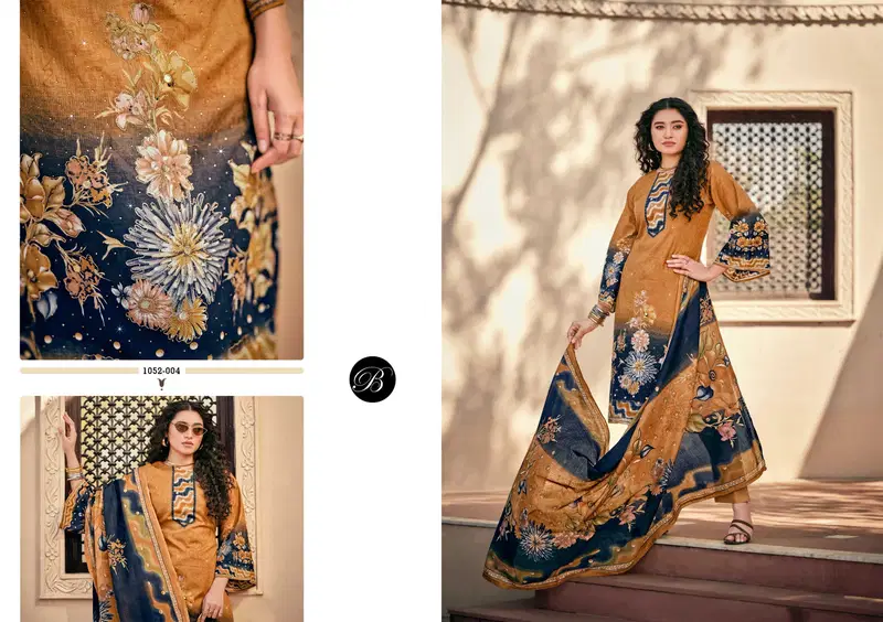 Belliza Raazi Cotton Digital Printed Dress Material Collection